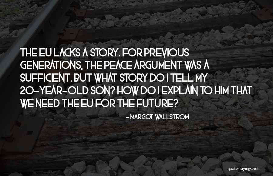My 20 Year Old Son Quotes By Margot Wallstrom My 20 Year Old Son Quotes By Margot Wallstrom