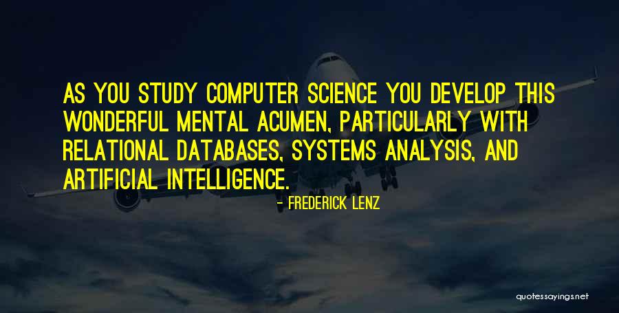 My Acumen Quotes By Frederick Lenz My Acumen Quotes By Frederick Lenz