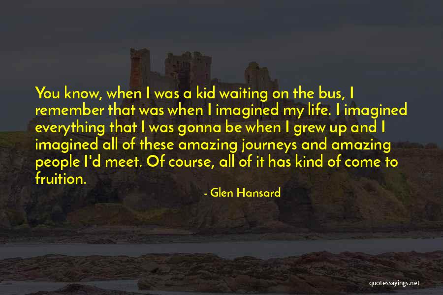 My Amazing Life Quotes By Glen Hansard