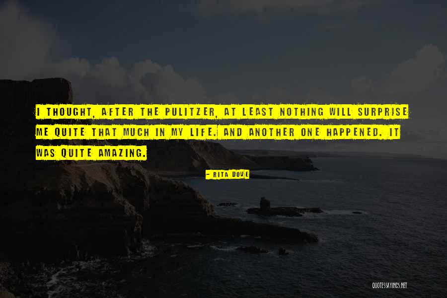 My Amazing Life Quotes By Rita Dove My Amazing Life Quotes By Rita Dove