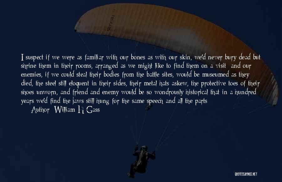 My Angel Friend Quotes By William H Gass