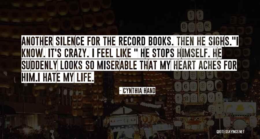 My Angel Quotes By Cynthia Hand My Angel Quotes By Cynthia Hand
