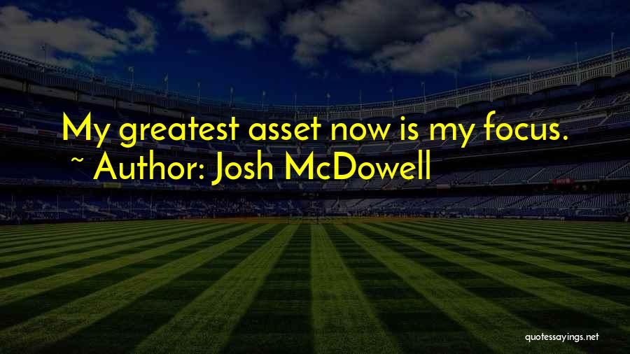 My Asset Quotes By Josh McDowell