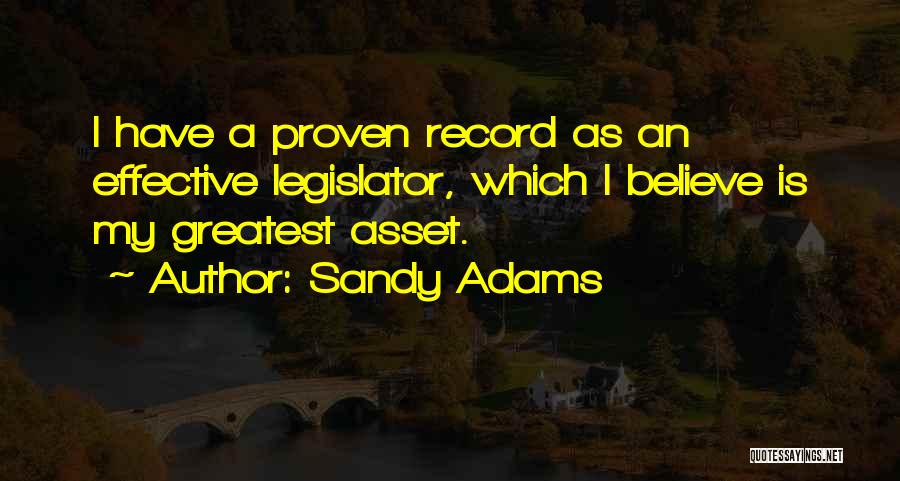 My Asset Quotes By Sandy Adams