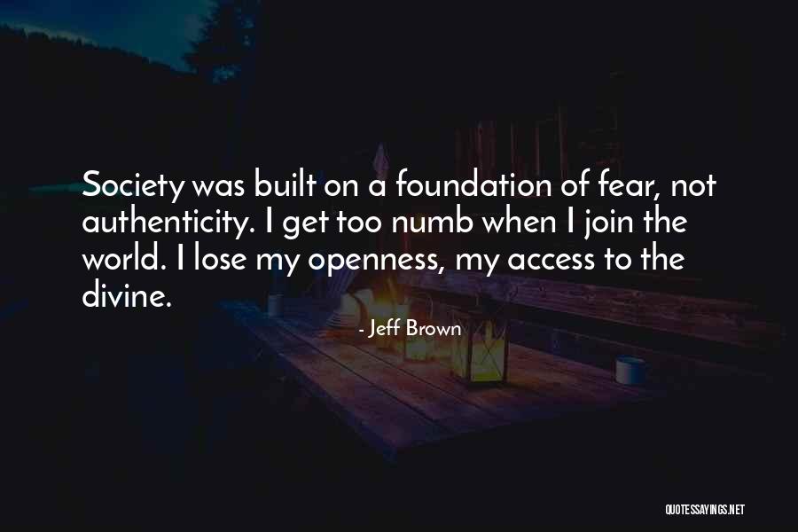 My Authenticity Quotes By Jeff Brown My Authenticity Quotes By Jeff Brown