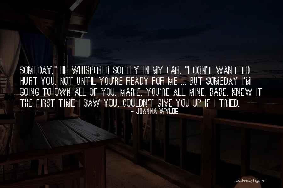 My Babe Quotes By Joanna Wylde