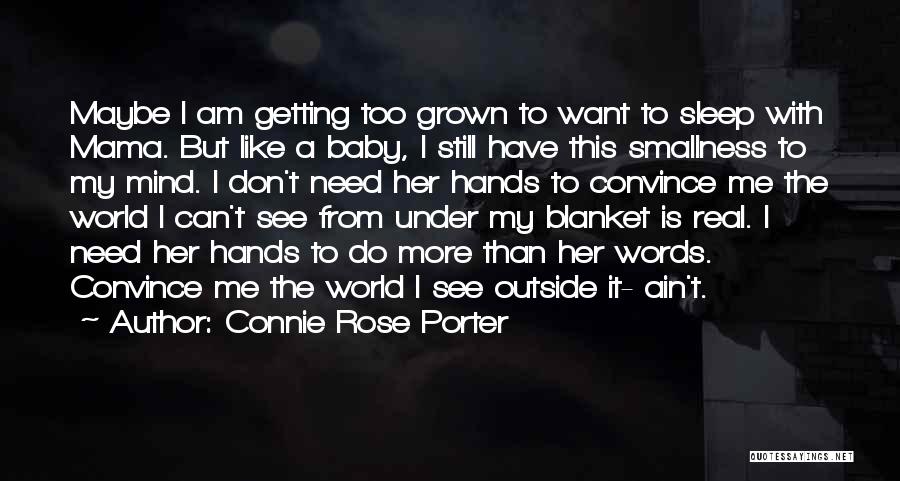 My Baby Is My World Quotes By Connie Rose Porter