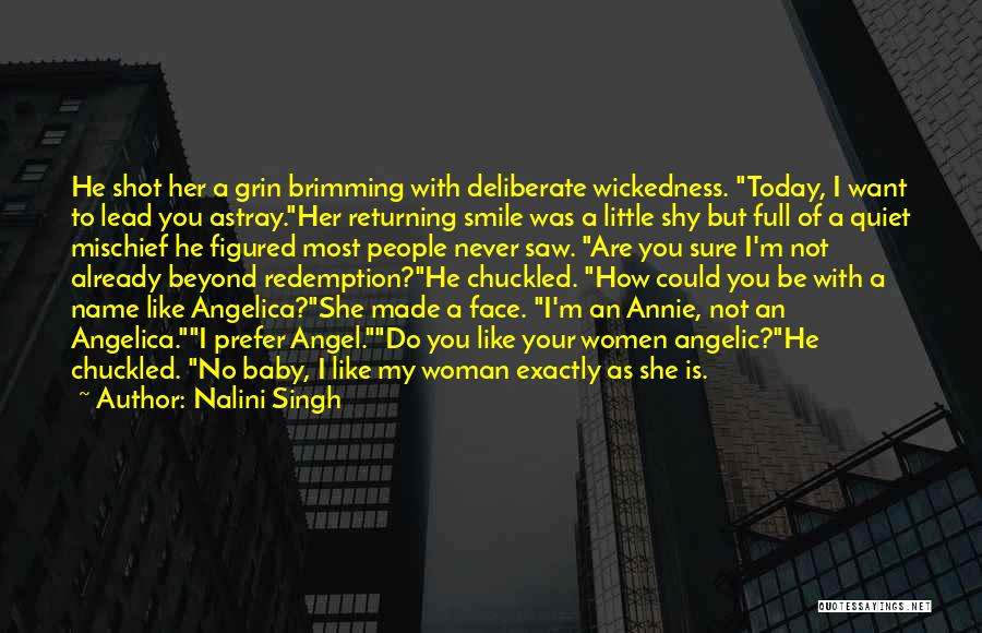 My Baby Smile Quotes By Nalini Singh