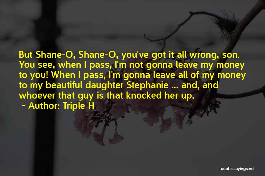My Beautiful Daughter Quotes By Triple H