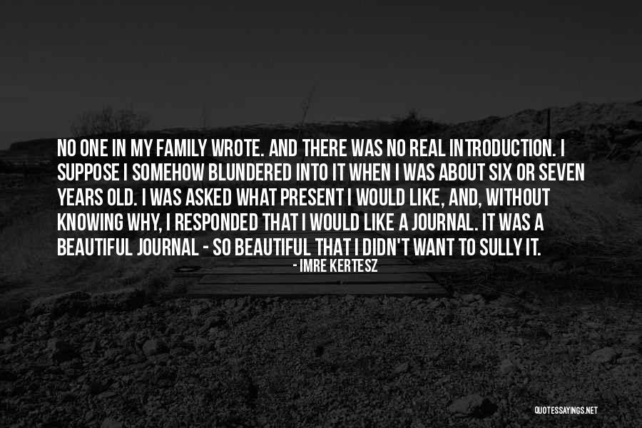 My Beautiful Family Quotes By Imre Kertesz My Beautiful Family Quotes By Imre Kertesz