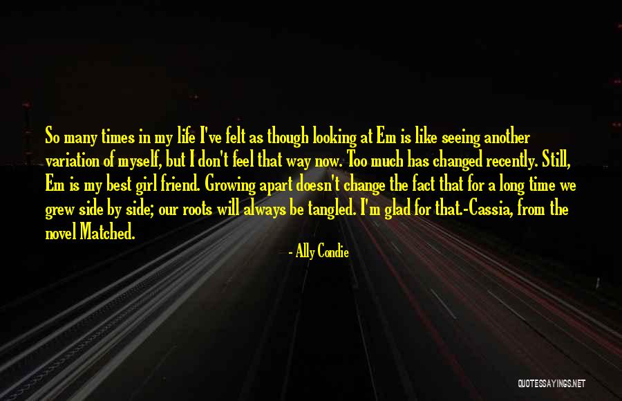 My Best Friend Girl Quotes By Ally Condie