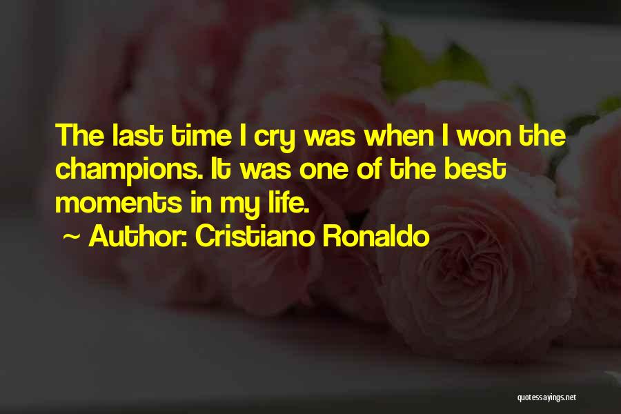 My Best Moments Quotes By Cristiano Ronaldo