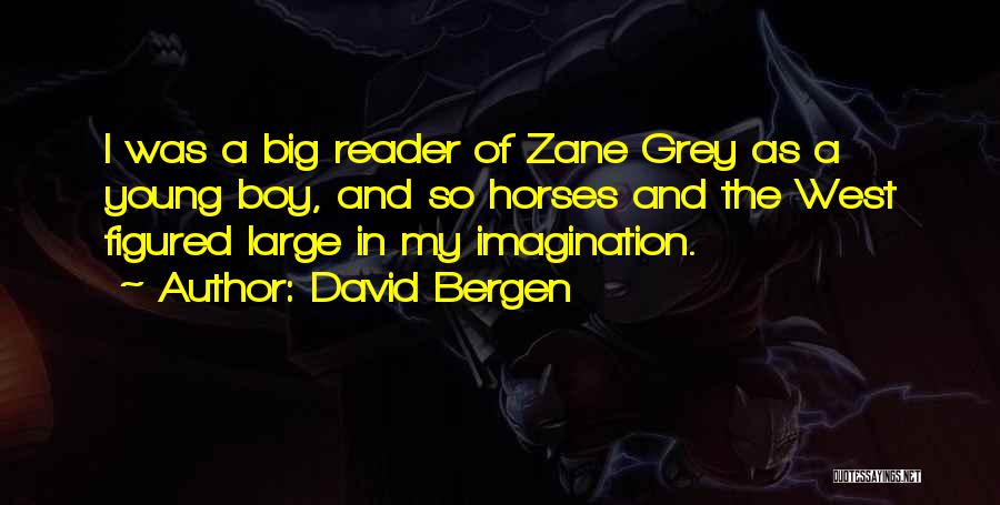 My Big Boy Quotes By David Bergen