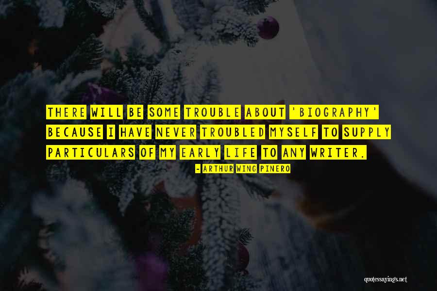 My Biography Quotes By Arthur Wing Pinero My Biography Quotes By Arthur Wing Pinero