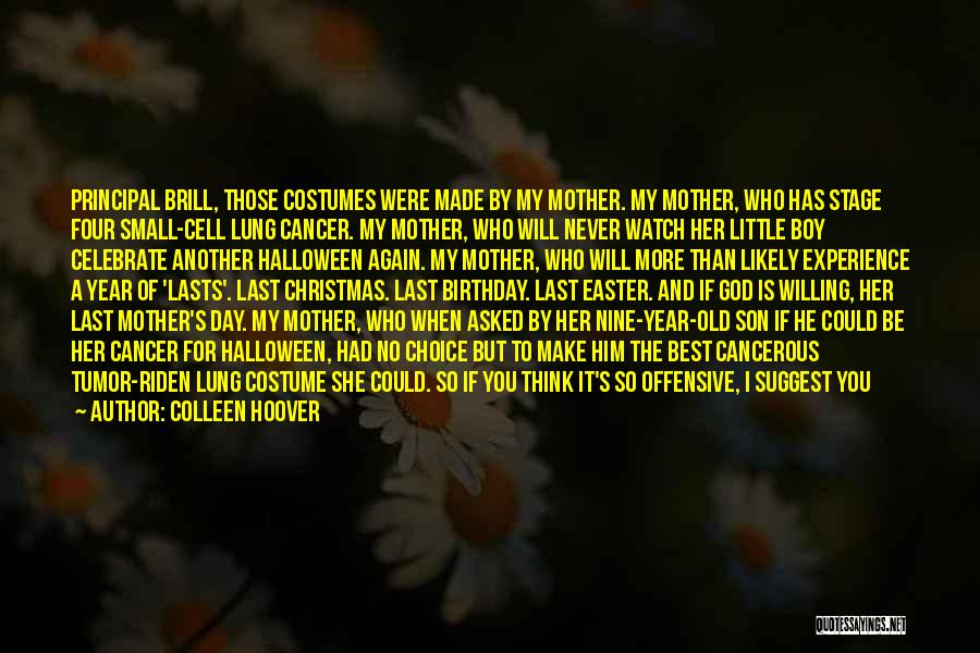My Birthday Boy Quotes By Colleen Hoover
