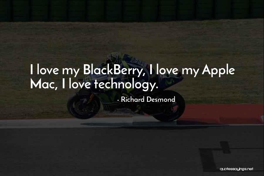 My Blackberry Quotes By Richard Desmond