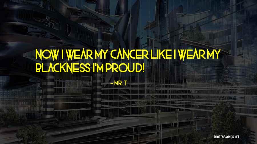 My Blackness Quotes By Mr. T My Blackness Quotes By Mr. T
