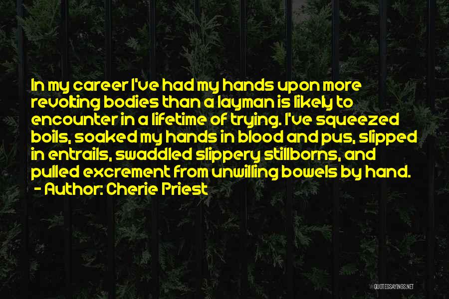 My Blood Boils Quotes By Cherie Priest