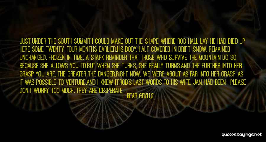 My Body Shape Quotes By Bear Grylls