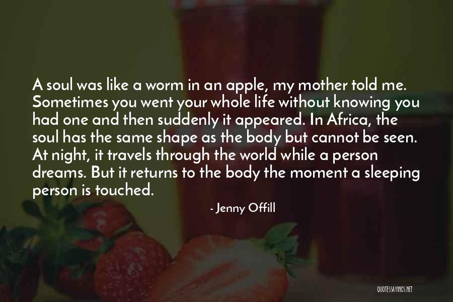 My Body Shape Quotes By Jenny Offill