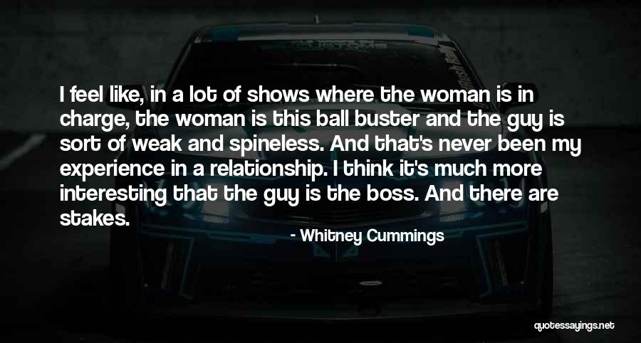 My Boss Quotes By Whitney Cummings