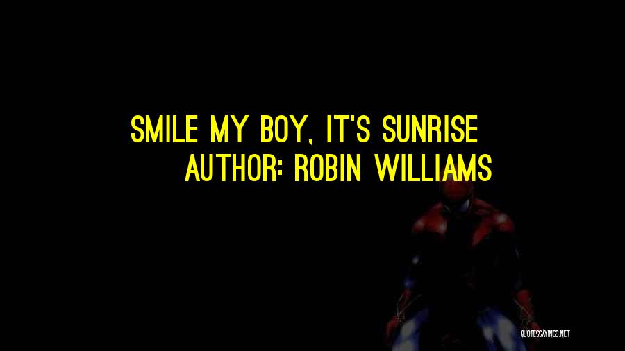 My Boy Quotes By Robin Williams