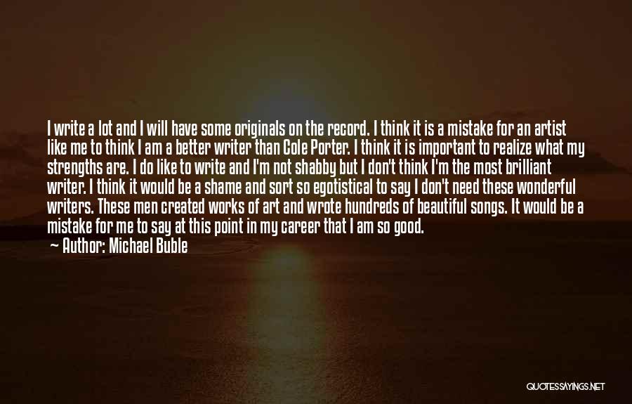 My Brilliant Career Important Quotes By Michael Buble