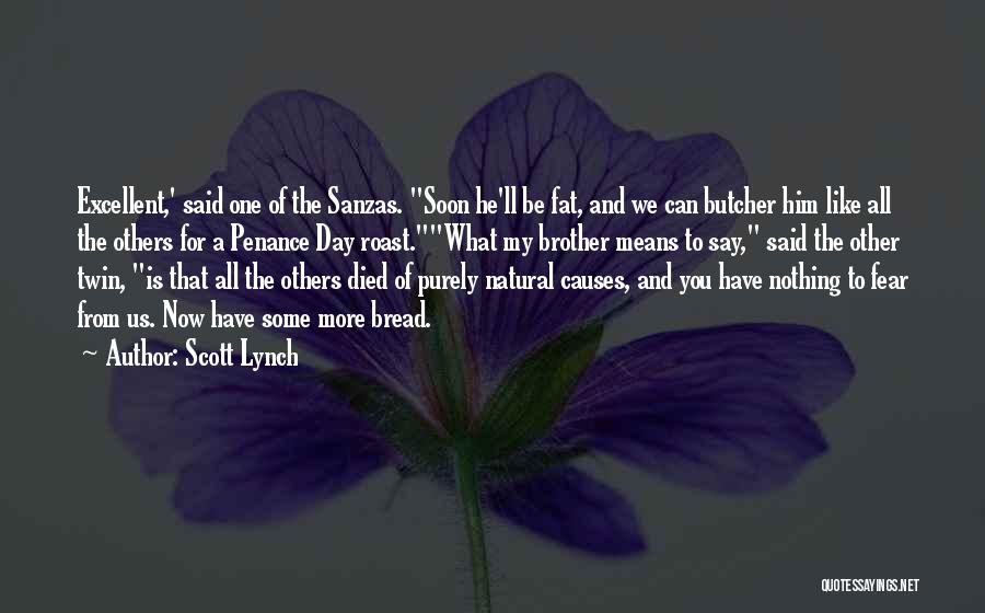 My Brother Who Died Quotes By Scott Lynch