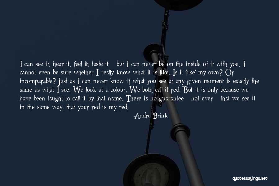 My Call Quotes By Andre Brink