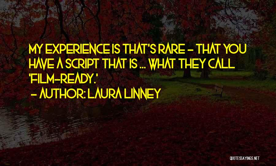 My Call Quotes By Laura Linney