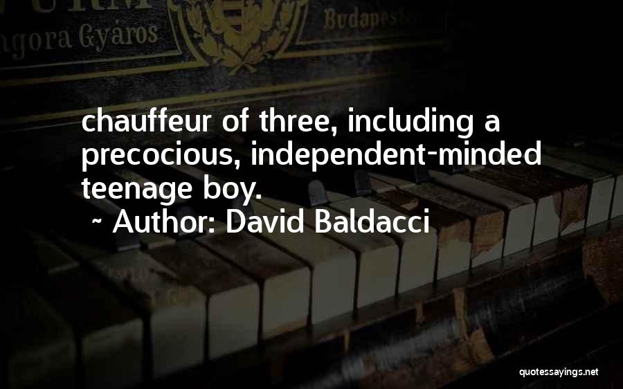 My Chauffeur Quotes By David Baldacci