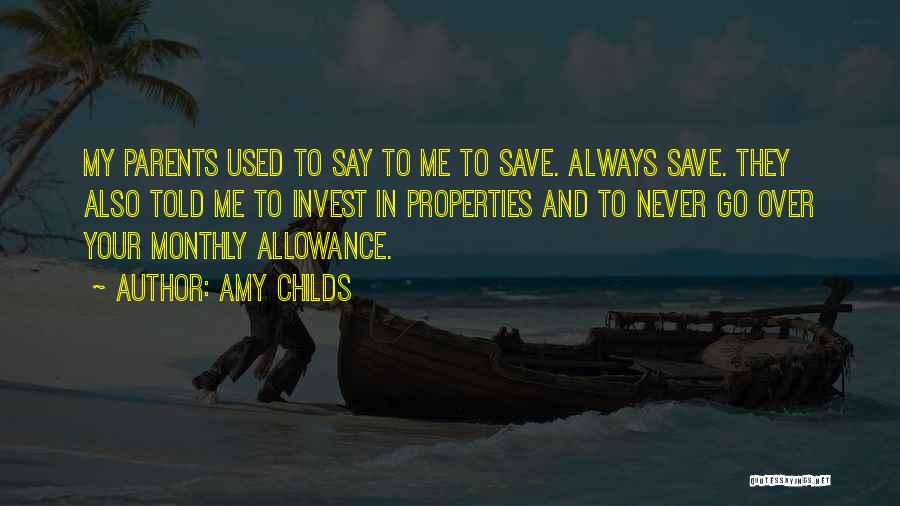 My Childs Quotes By Amy Childs