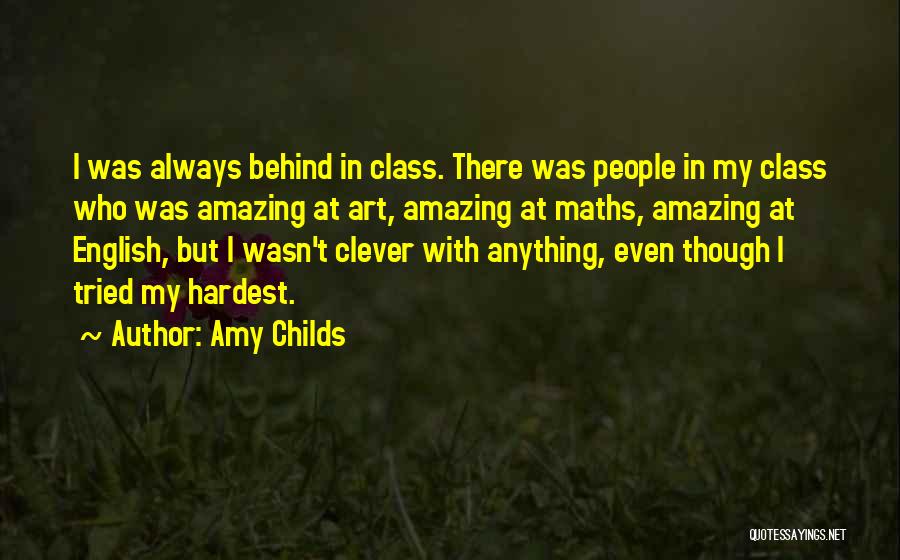 My Childs Quotes By Amy Childs