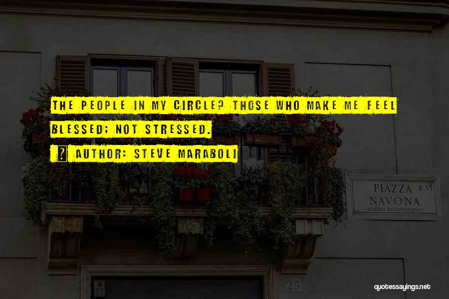 My Circle Quotes By Steve Maraboli