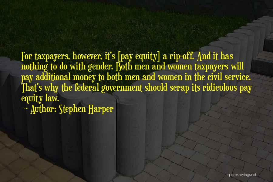 My Civil Service Quotes By Stephen Harper