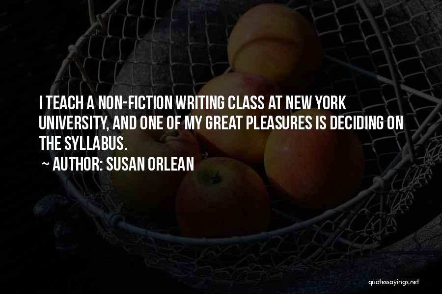 My Class Quotes By Susan Orlean