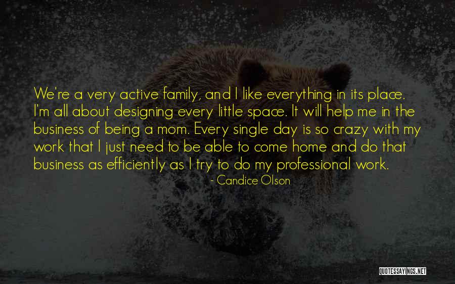 My Crazy Family Quotes By Candice Olson