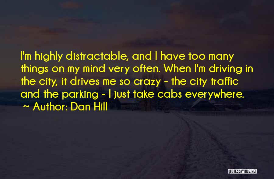 My Crazy Mind Quotes By Dan Hill