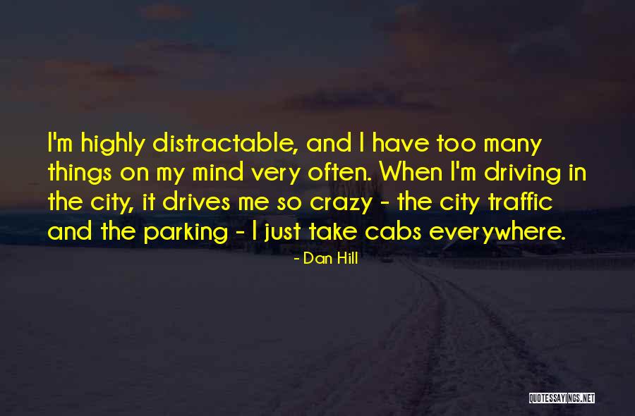 My Crazy Mind Quotes By Dan Hill