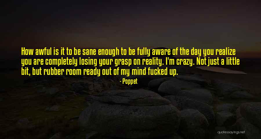 My Crazy Mind Quotes By Poppet