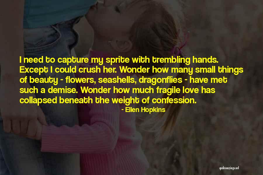 My Crush Her Quotes By Ellen Hopkins