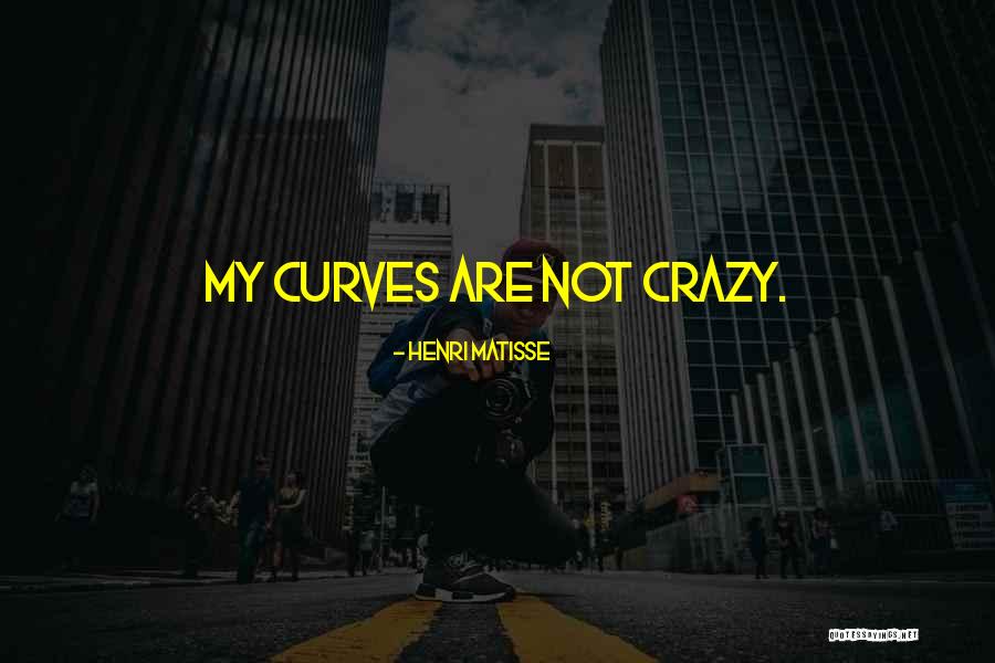 My Curves Quotes By Henri Matisse