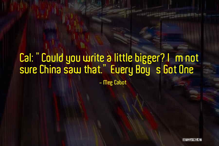My Cute Little Boy Quotes By Meg Cabot My Cute Little Boy Quotes By Meg Cabot