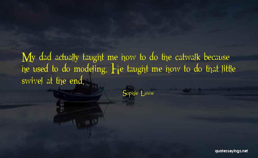 My Dad Taught Me Quotes By Sophie Lowe My Dad Taught Me Quotes By Sophie Lowe
