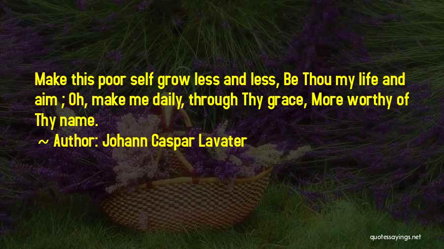 My Daily Prayer Quotes By Johann Caspar Lavater