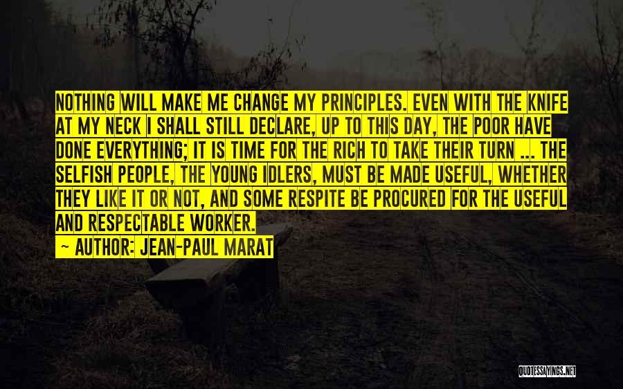 My Day Is Done Quotes By Jean-Paul Marat