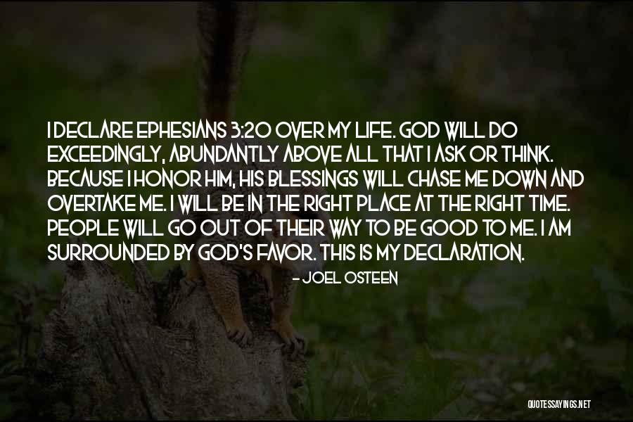 My Declaration Quotes By Joel Osteen My Declaration Quotes By Joel Osteen