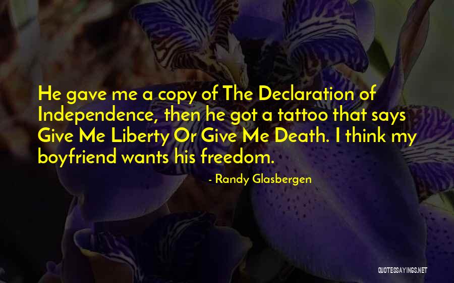 My Declaration Quotes By Randy Glasbergen My Declaration Quotes By Randy Glasbergen