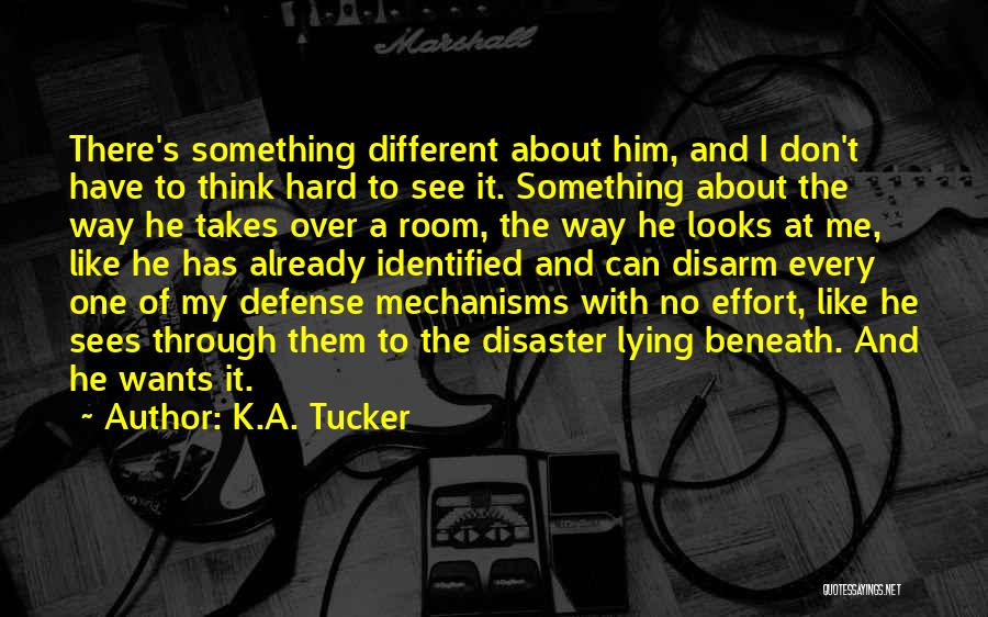 My Different Looks Quotes By K.A. Tucker