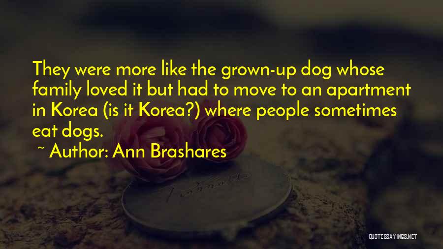 My Dog Is Family Quotes By Ann Brashares